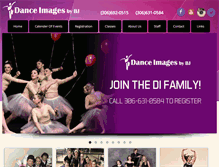 Tablet Screenshot of danceimagesbybj.com